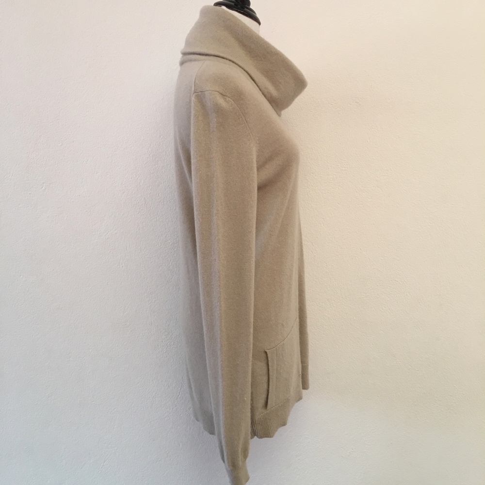 Theory Turtleneck Tunic Sweater Top Size Small - image 4